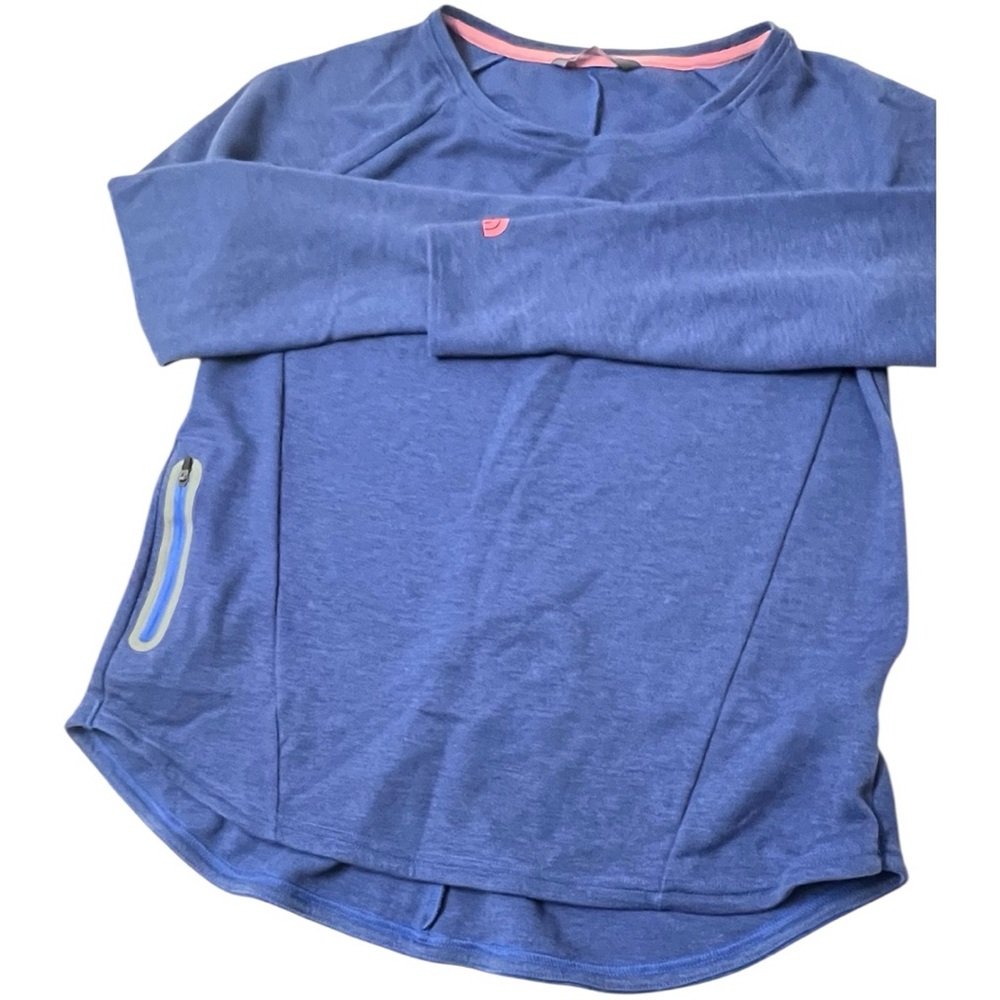 The North Face Blue Long Sleeve Tee Soft Cotton